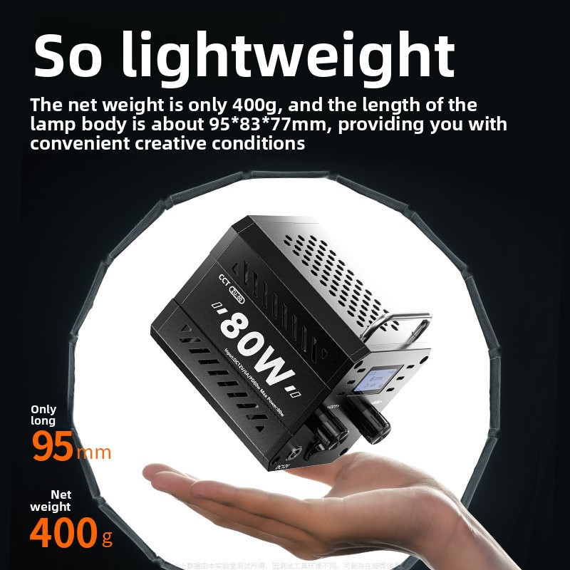 Photography Lighting Meter - ZU80 80w Handheld Exterior Lamp Cob