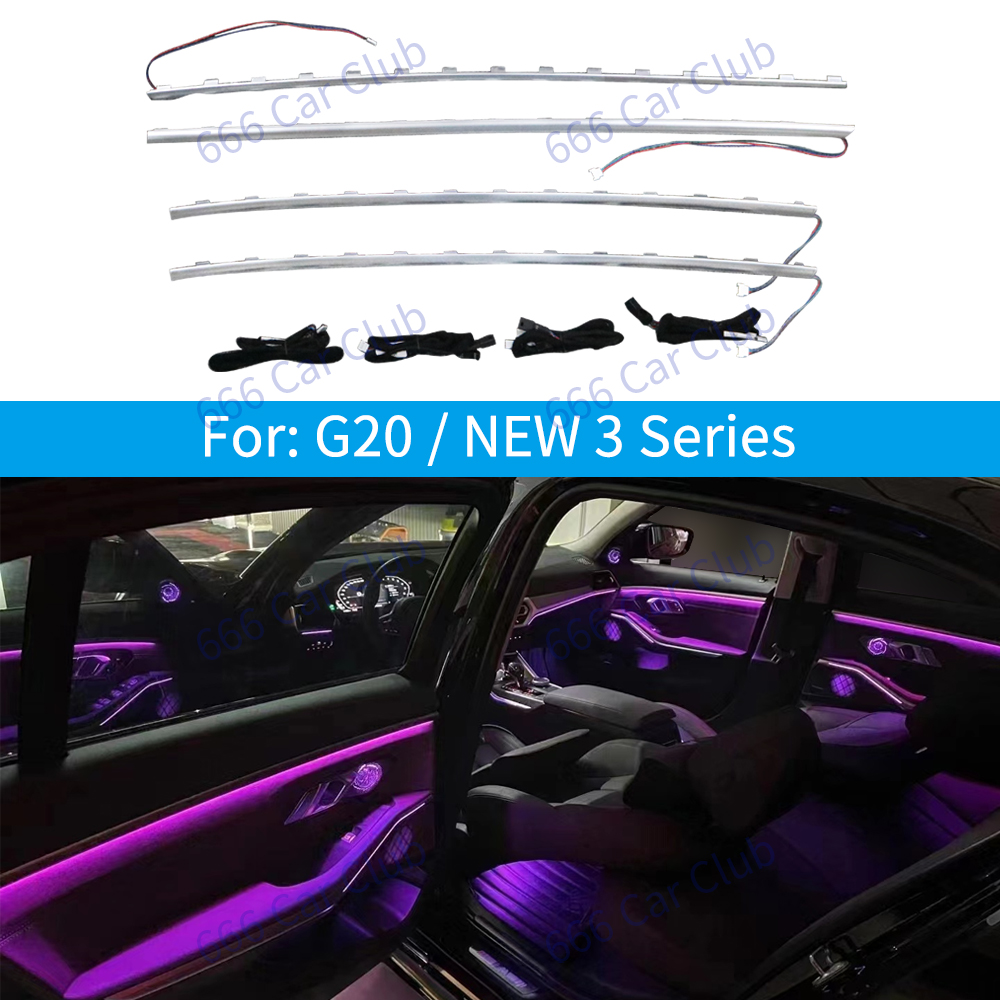 Interior Photography Lighting - 11 Colour Car Door Ambient light