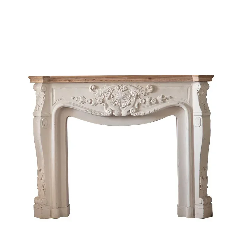 Photography Lighting Composition - French light luxury solid wood living