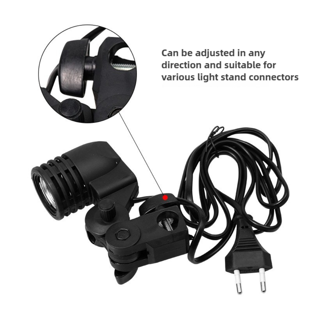 Light Bulb Stand 2M, E27 AC So - Photography Lighting With Umbrella のレビューと価格