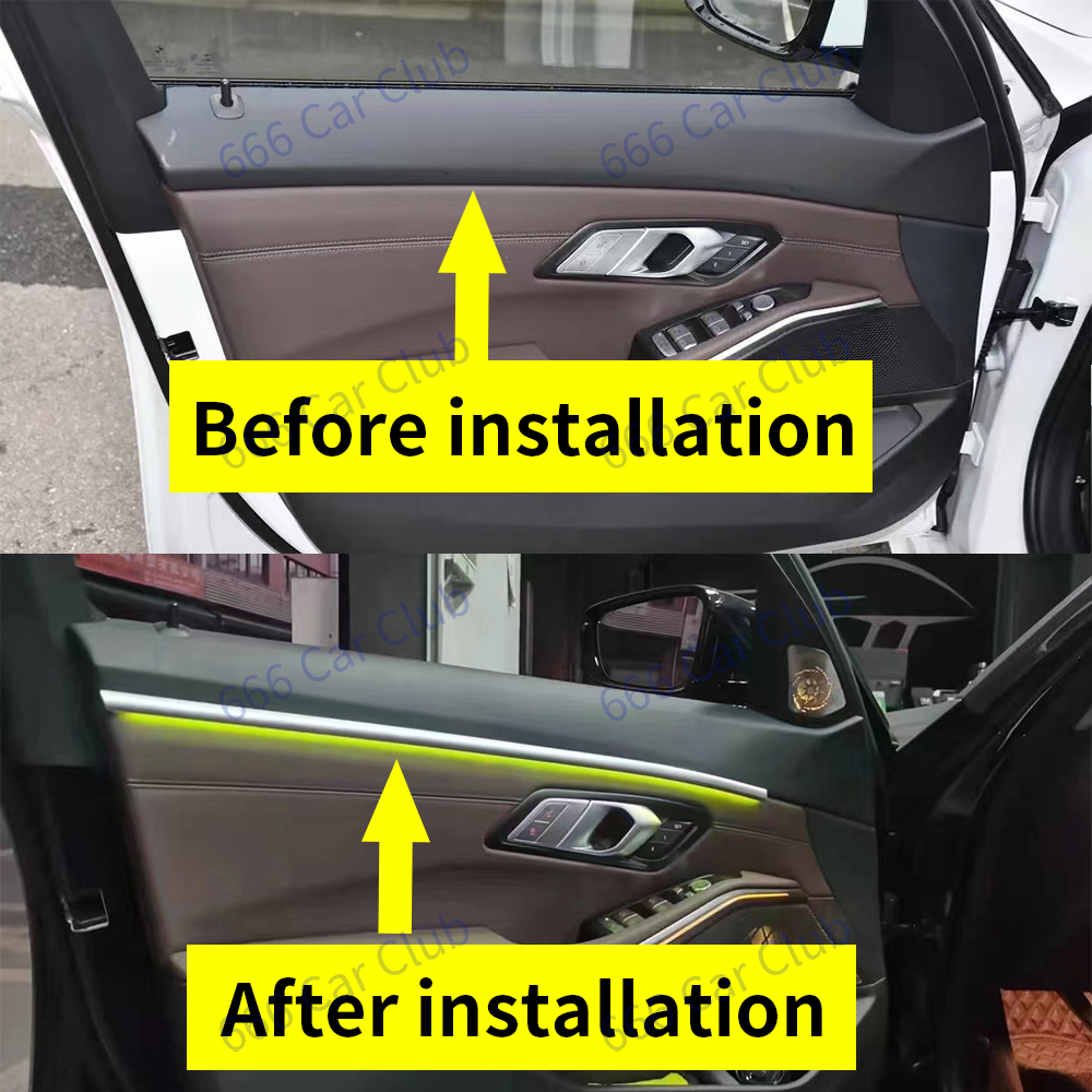 11 Colour Car Door Ambient lig - Interior Photography Lighting のレビューと価格