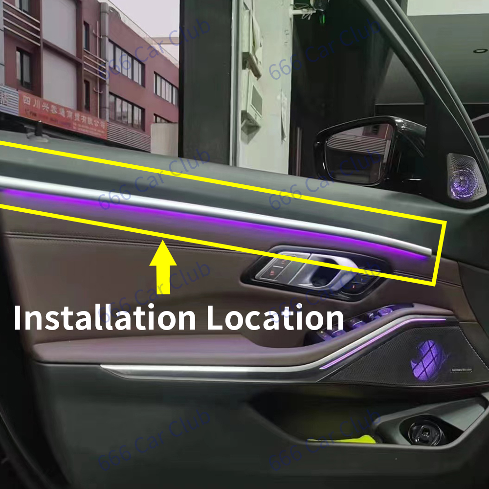 11 Colour Car Door Ambient lig - Interior Photography Lighting のレビューと価格