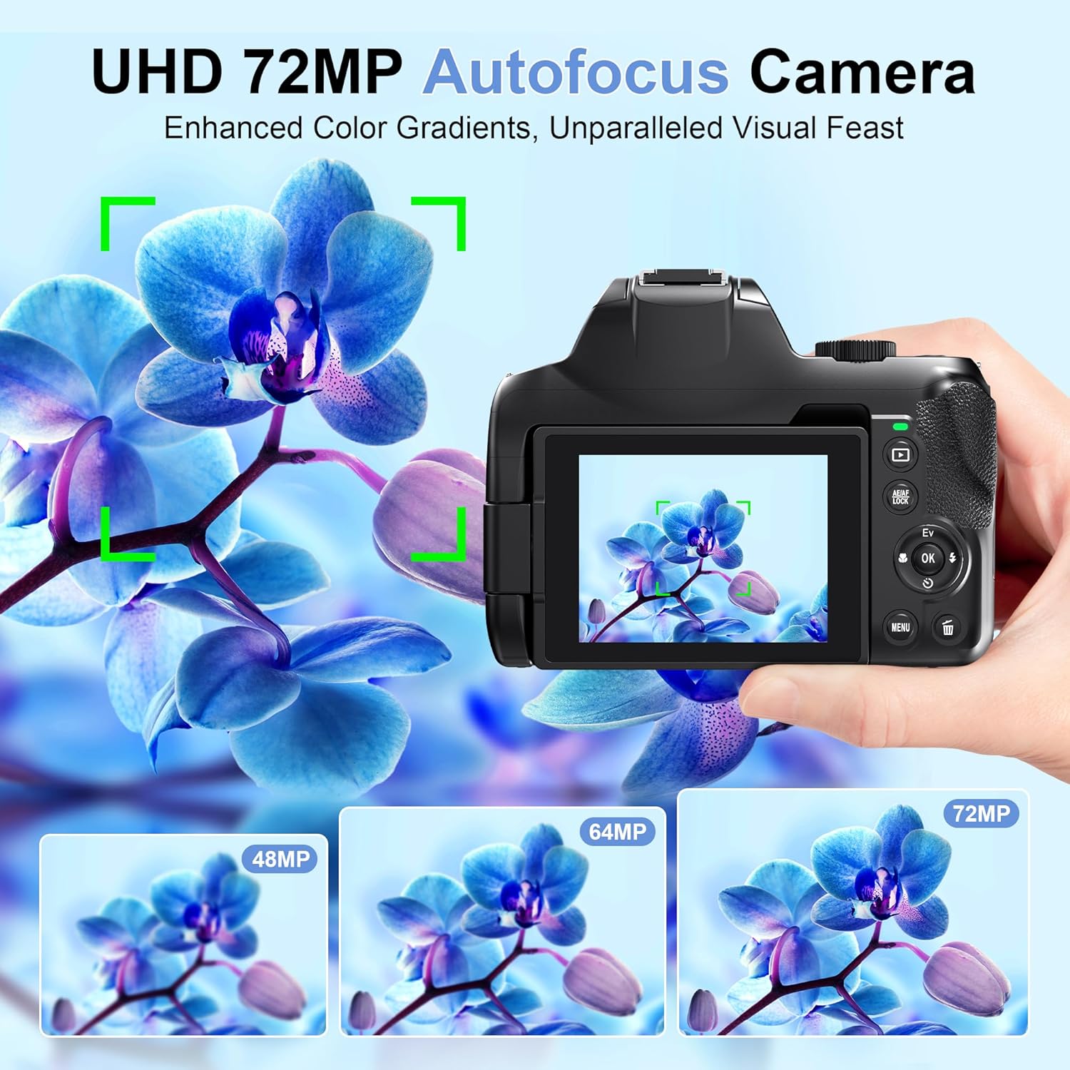 4K HD Digital Camera for Photo - Photography Using Lighting のレビューと価格