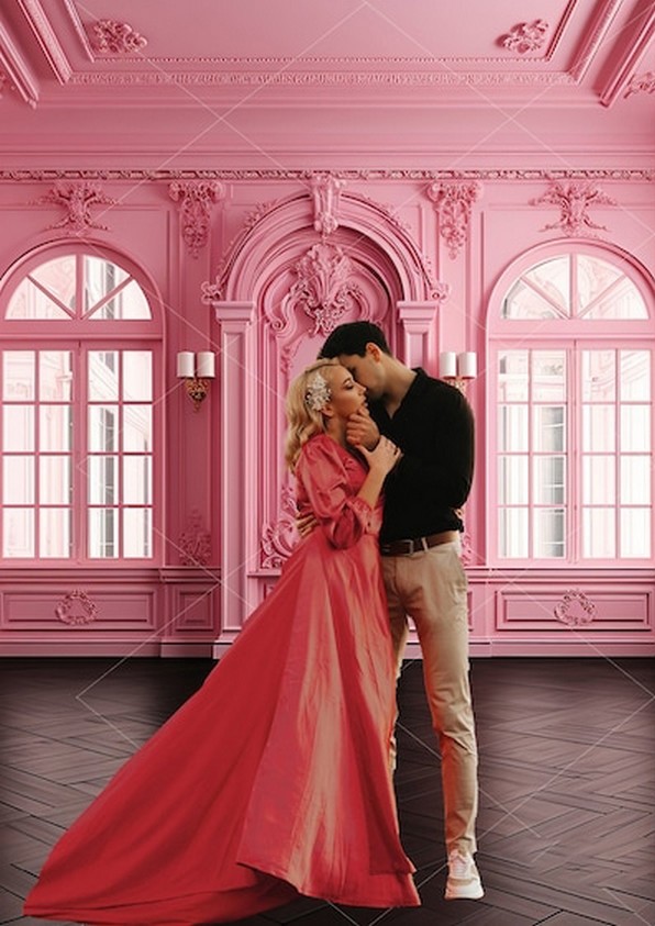 Pink Maternity Paneled Room Co - Photography Lighting Composition のレビューと価格