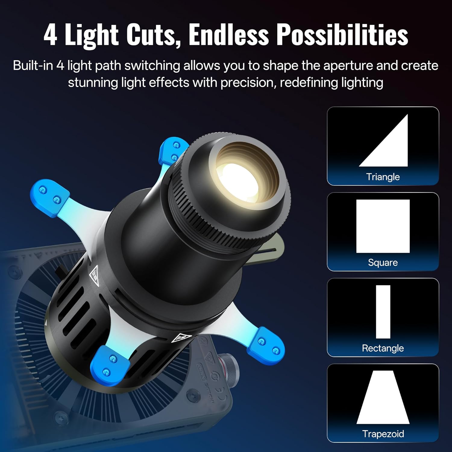 ZHIYUN Mini Spotlight Bowens M - Snoot Flash Modifier のレビューと価格