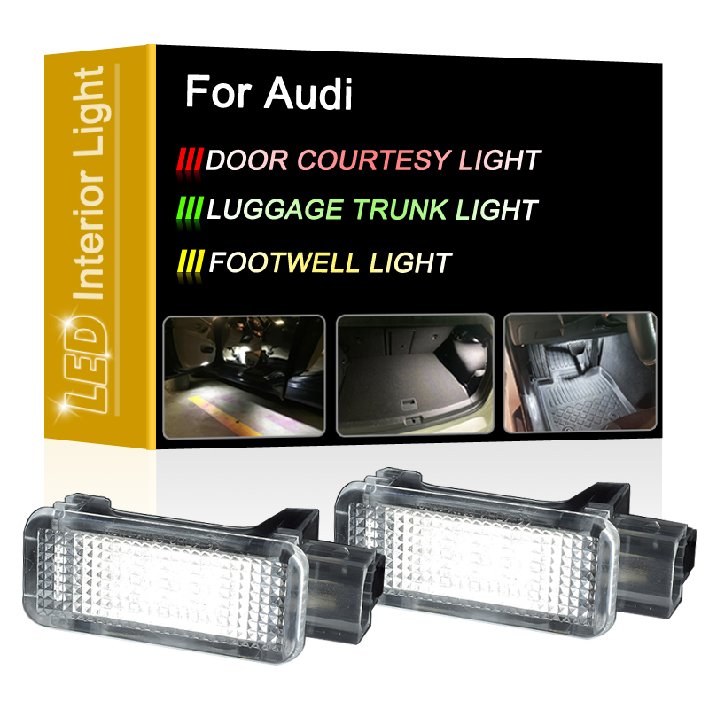 LED Interior Lamp For Audi A2  - Interior Photography Lighting のレビューと価格