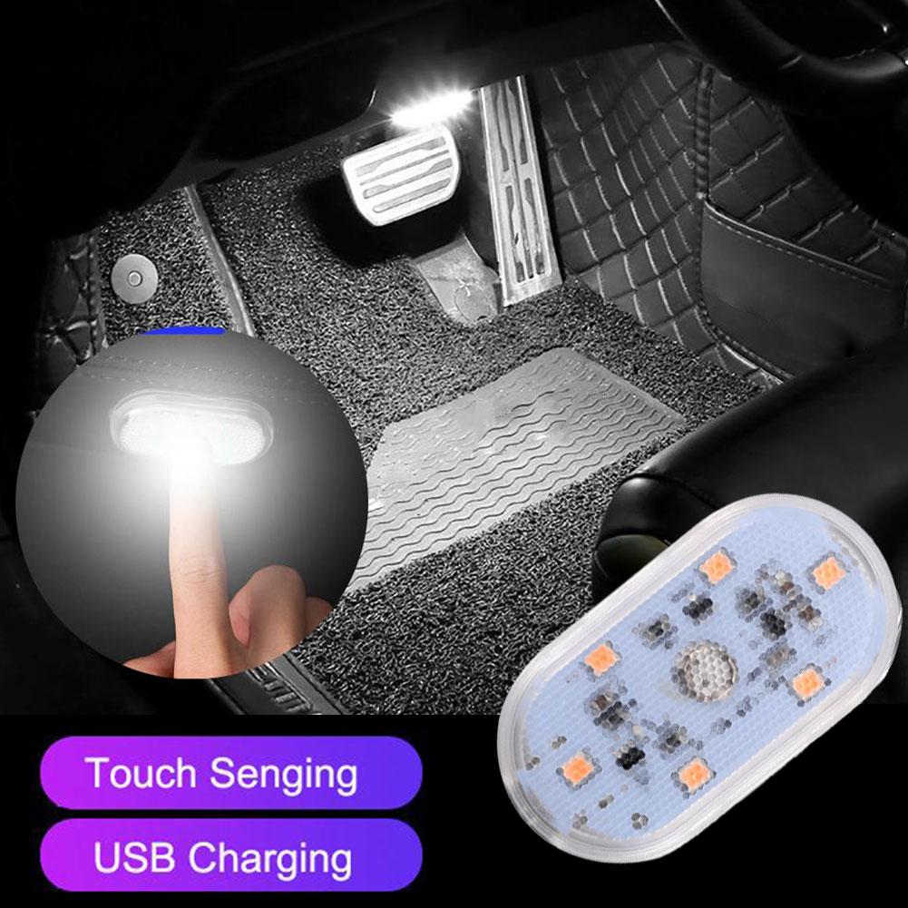 1/2/4pcs Car LED Touch Lights  - Interior Photography Lighting のレビューと価格
