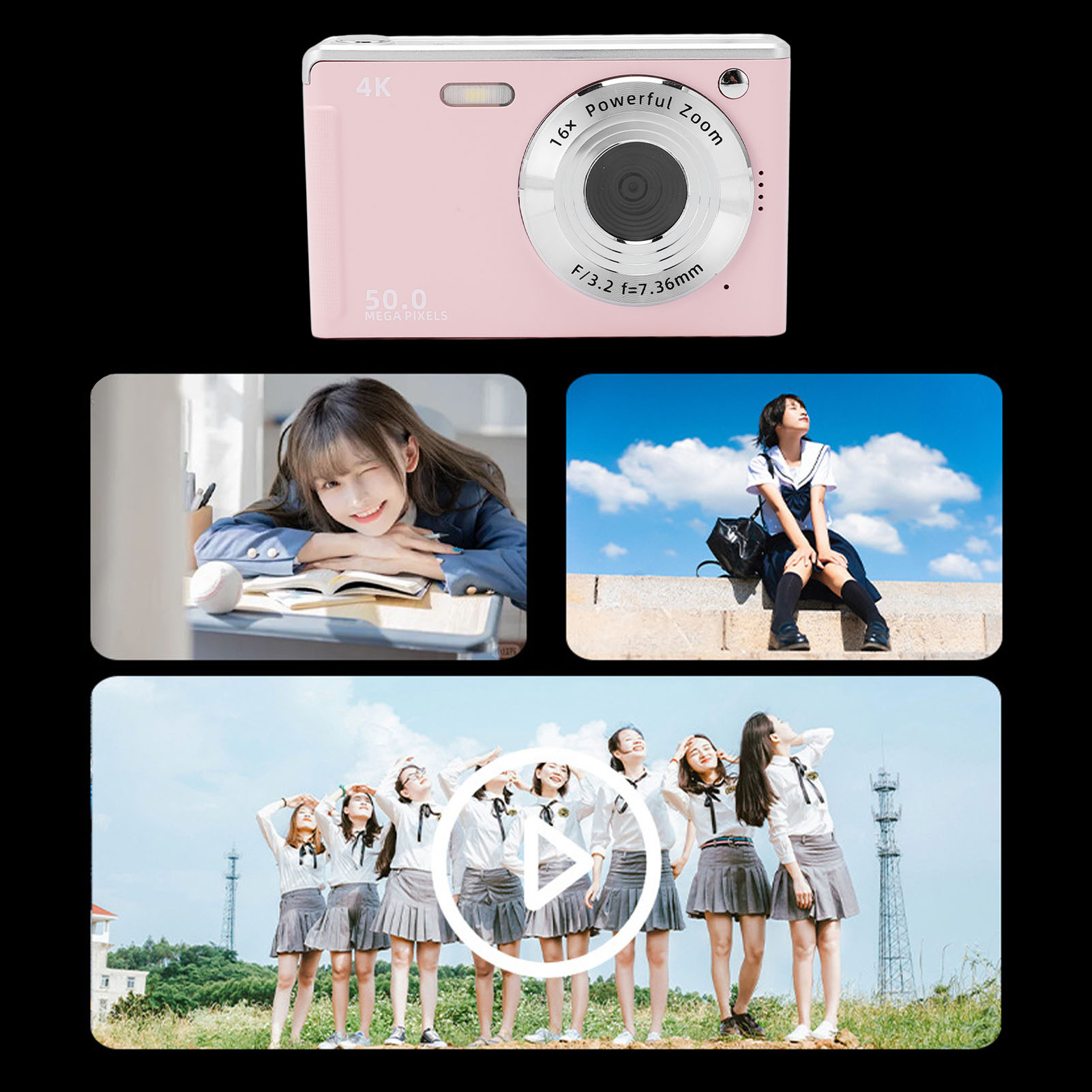 4K 50MP Digital Camera with Fi - Photography Using Lighting のレビューと価格