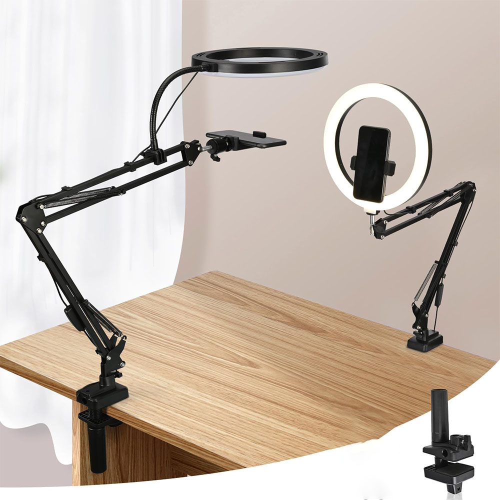 Ring Light with Stand and Phon - Photography Lighting With Umbrella のレビューと価格