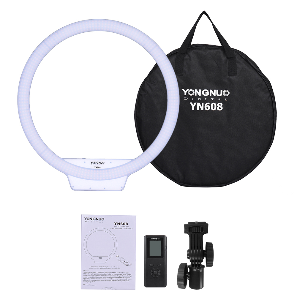 YONGNUO YN608 Studio Ring LED  - Photography Lighting Options のレビューと価格
