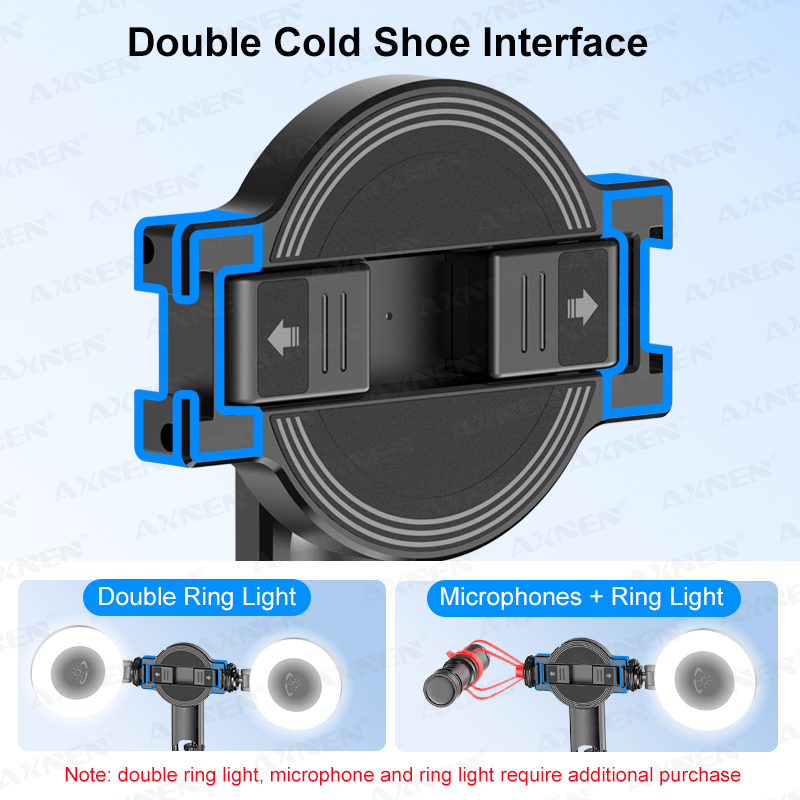 AXNEN C20 Magnetic Selfie Stic - Photography Lighting With Umbrella のレビューと価格
