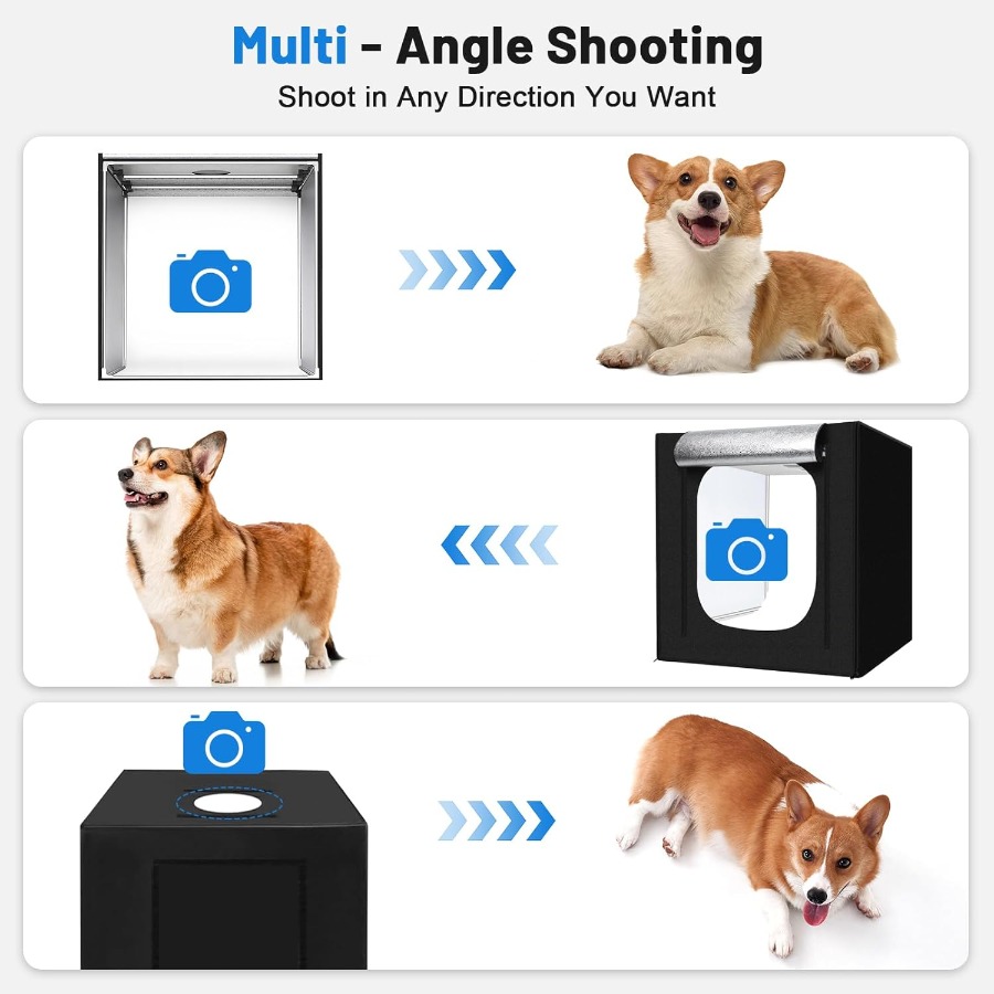 Photo Light Box 40x40 Inch for - Photography Lighting Softbox のレビューと価格