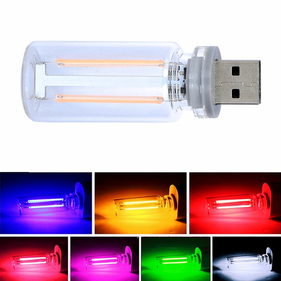 Touch Dimming USB LED Filament - Interior Photography Lighting のレビューと価格