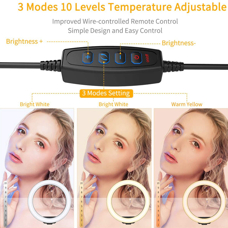 LED Selfie Ring Lighting Photo - Photography Lighting With Umbrella のレビューと価格