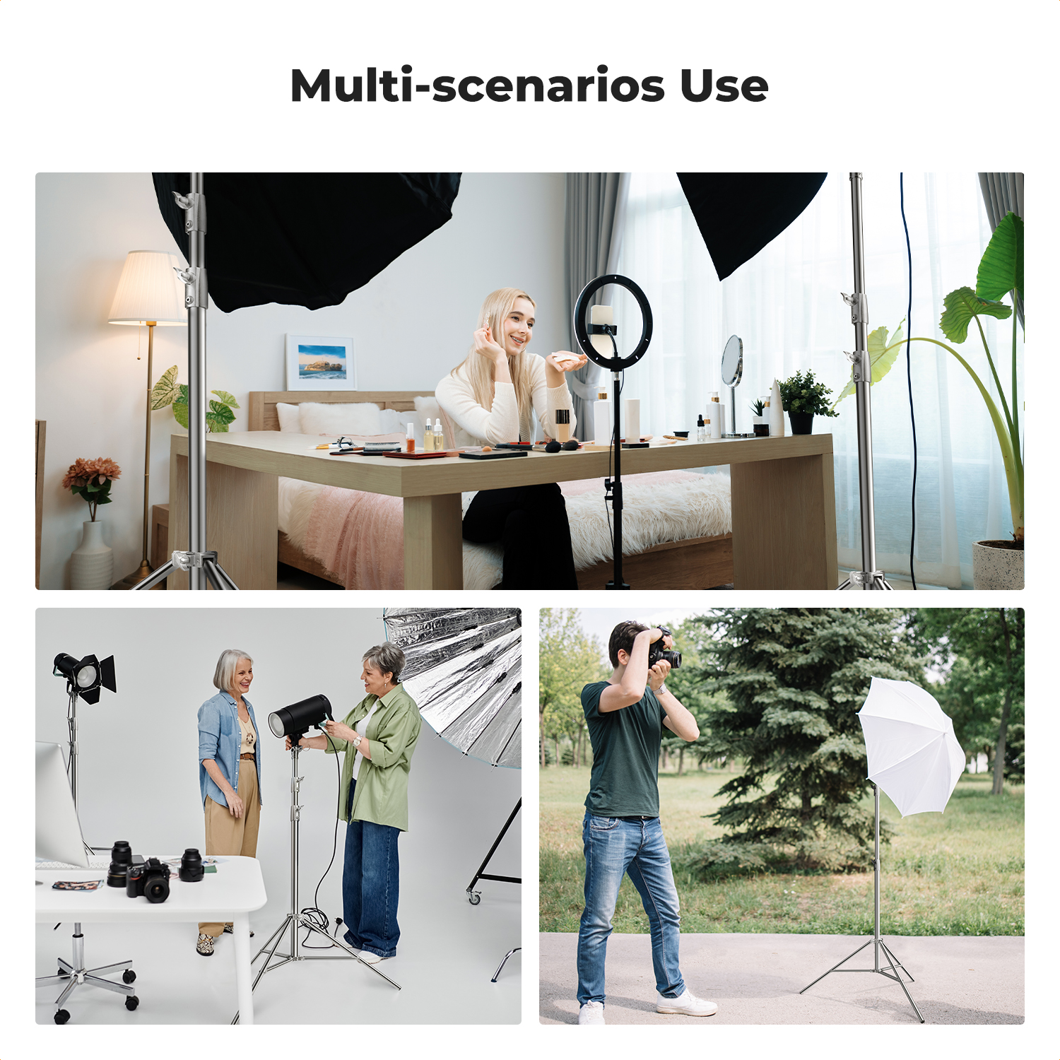 K&F CONCEPT 9.1ft/2.8 Stainles - Photography Lighting Softbox のレビューと価格