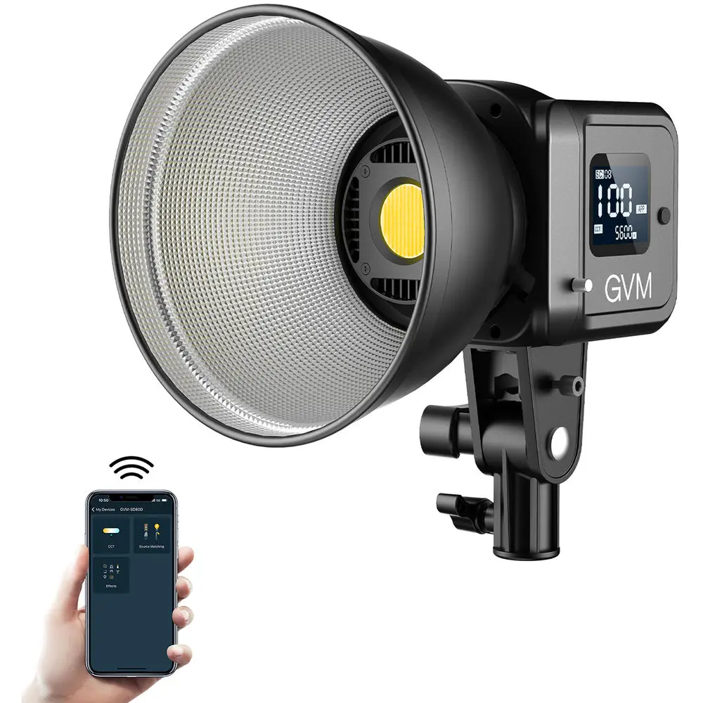 GVM SD80D 80W Bi-Color LED Vid - Photography Using Lighting のレビューと価格
