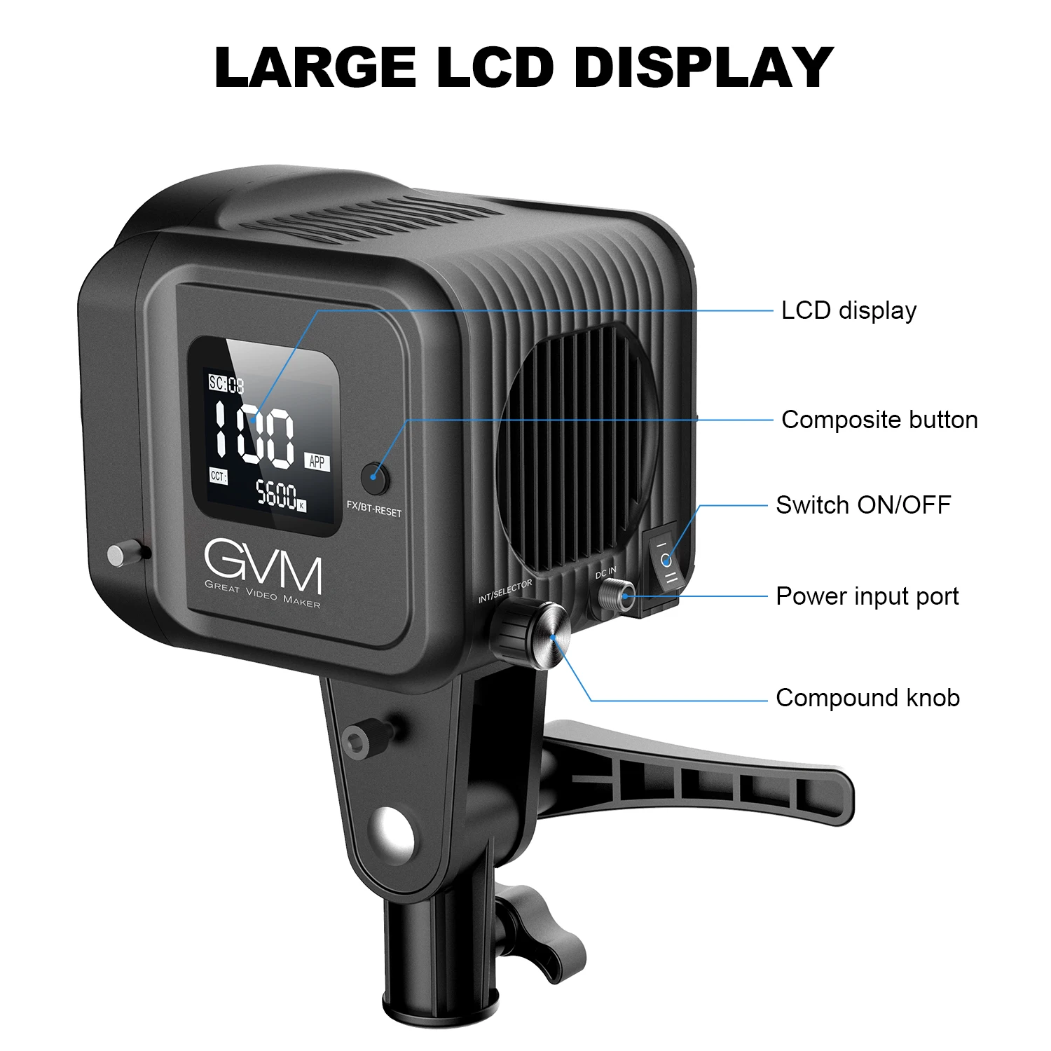 GVM SD80D 80W Bi-Color LED Vid - Photography Using Lighting のレビューと価格