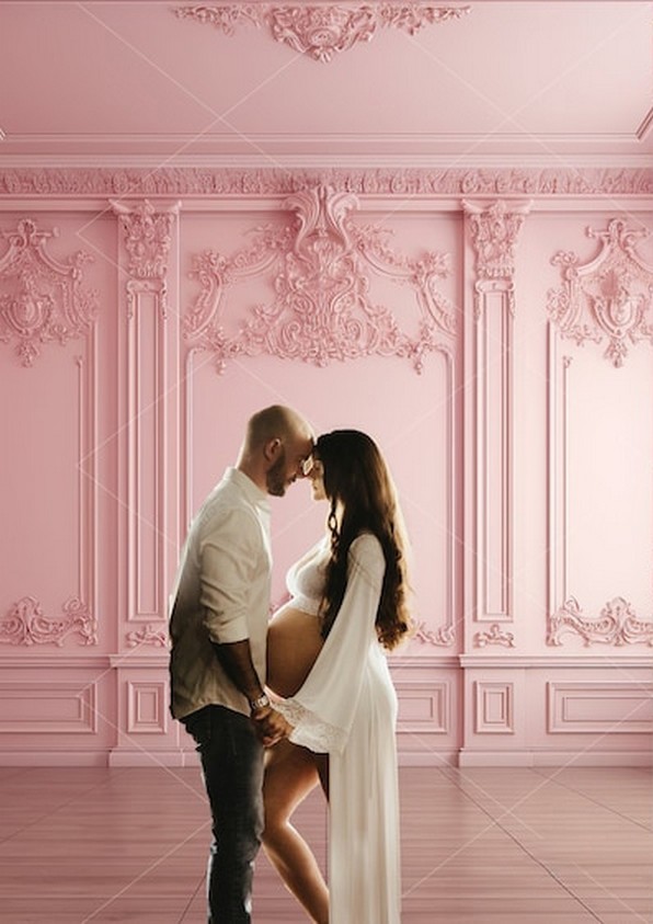 Pink Maternity Paneled Room Co - Photography Lighting Composition のレビューと価格