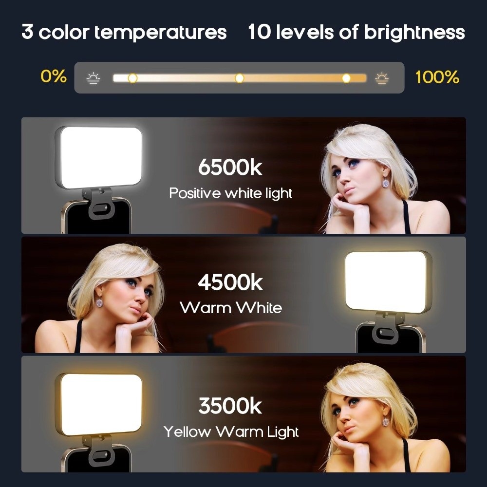 800/1000mAh LED Selfie Light U - Photography Using Lighting のレビューと価格